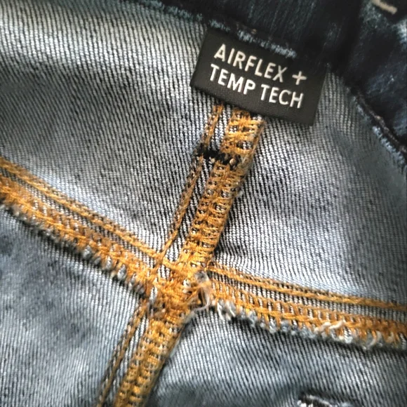 31x32 Airflex American Eagle Athletic Skinny Blue Jean Denim Men 31 x 32 31W 32L - Picture 10 of 11